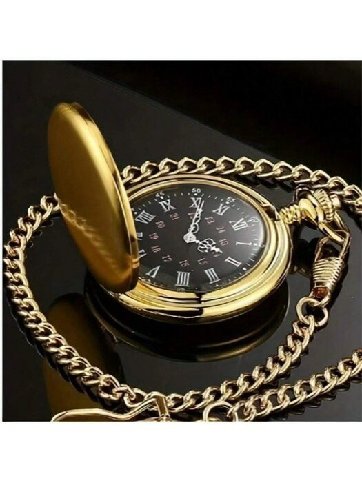 [ 8日から12日程度でお届け予定 ] 腕時計 懐中時計 1個 メンズヴィンテージクォーツ懐中時計 ギフト