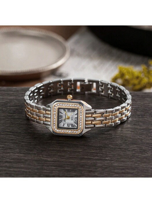 送料無料 8日から12日程度でお届け予定です。当店は、返品や返金に対応しております。撮影用の、トップス、パンツ、シューズ、アクセサリーなどは付属しておりません。セット商品でない場合、単品でのお届けです。簡易的な包装でお届け致します。商品用の箱等ありません。防水性 : 防水性なし詳細 : ラインストーン要素 : ラインストーンスタイル : エレガントケースの色 : ゴールド時計の形状 : スクエア着用時期 : デイリー性別 : レディース含まれるボックス : Noタイプ : 腕時計表示スケールを変更 : ローマ数字スケールケース素材 : 亜鉛合金ストラップ素材 : 亜鉛合金鏡面反射性素材 : 合成ガラス