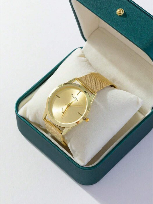 [ 8日から12日程度でお届け予定 ] 腕時計 レディース クォーツ ユニセックス 洗練されたアロイ腕時計 1個 (箱無し) 学生への進学祝いのギフト