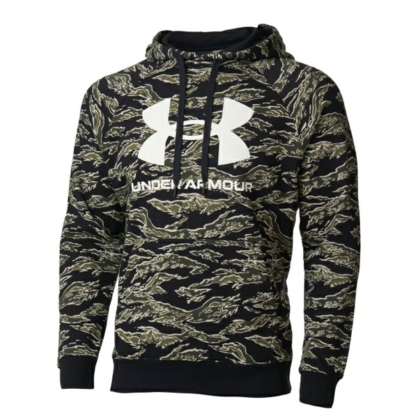 アンダーアーマー UAライバルフリース ビッグロゴ プリント フーディー パーカー 1375511 トレーニング..