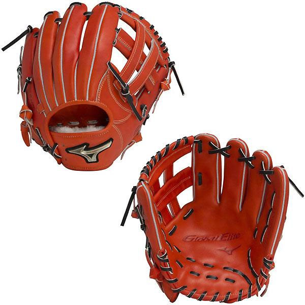 野球 グローブ 硬式用 大人 ミズノ グローバルエリート Hselection SIGNA αラインタイプ 内野手用 1AJGH28523 野球グローブ 型付け...