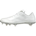 野球 スパイク ミズノ mizuno グローバルエリート ライトレボエリート 金具スパイク 白スパ 野球用 11GM2111