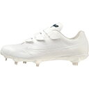野球 スパイク ミズノ mizuno ミズノプロ ライトレボゼロ2 BLT 金具スパイク 白スパ 野球用 11GM2315