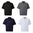 野球 ウィンドシャツ 半袖 ハーフジップ メンズ レディース ローリングス Rawlings 防風 撥水 吸汗速乾 軽量 クールダウン オーバーサイズ ウインド...