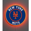 YELLOWPOP イエローポップ NewYork Mets Rounded Logo LEDネオンサイン グッズ MLB 野球 メジャーリーグ ドジャース