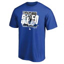 大谷翔平 50-50 FIRST ONE IN MLB HISTORY Tシャツ 50盗塁 50本HR 記念Tシャツ ファナティクス 半袖 ジュニア 子ども 子...