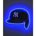 YELLOWPOP イエローポップ NY Yankees Helmet LEDネオンサイン グッズ MLB 野球 メジャーリーグ ヤンキース