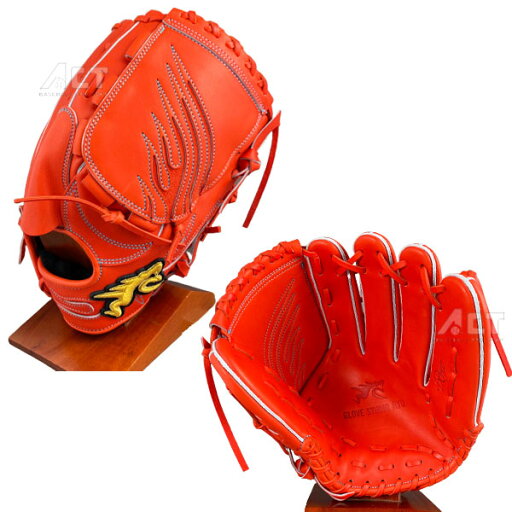 ryu グローブ 硬式グローブ ピッチャー 高校野球対応 硬式グラブ 投手用 RYU リュウ 右投用 左投用 103型 Rオレンジ 硬式野球 ryu グローブ 硬式グローブ ピッチャー 高校野球対応 硬式グラブ 投手用 RYU リュウ 右投用 左投用 103型 Rオレンジ 硬式野球