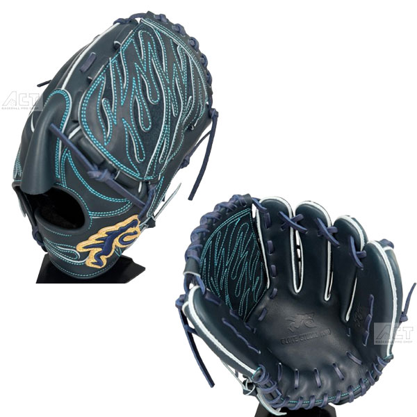 ryu リュウ グローブ 硬式グラブ 高校野球対応 硬式グローブ 投手用 RYU TU9型 Mブラック 硬式野球 大人 一般 スポーツアクト