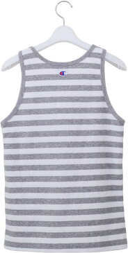 Champion（チャンピオン）マルチSPTシャツ（レディース トレーニングウェア） ボーダータンクトップCWKS316オックスフォードGLY