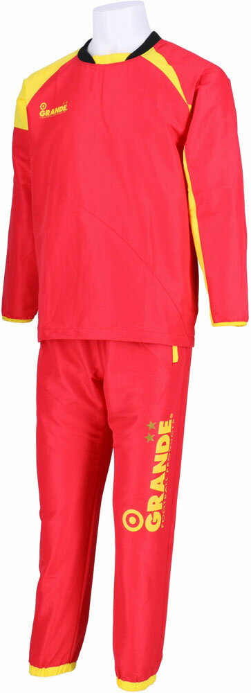 【12/3 20時から ポイント最大15倍!】 GRANDE グランデ フットサル GRANDE.F.P.クロスカット.ピステ上下セット GFPH16803 3...