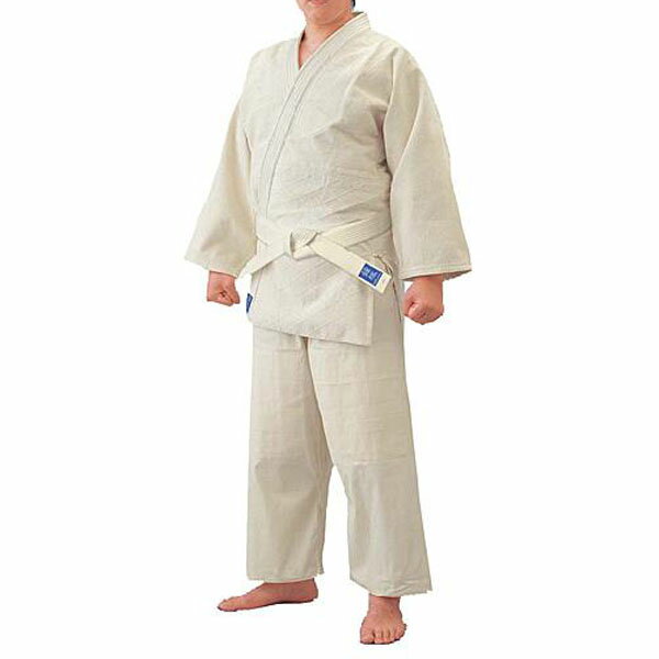 【11/27 2時まで ポイント最大12倍!】 クサクラ KUSAKURA 鐘馗印 柔道衣 JV 3点セット 4号 初級者用 アイボリー 上衣 ズボン 白帯 学...