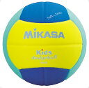 【4/30から5/6まで ポイント最大10倍!】 ミカサ MIKASA スマイルドッジボール 2号 イエロー×ブルー×ライトグリーン ジュニア キッズ ドッチボ...
