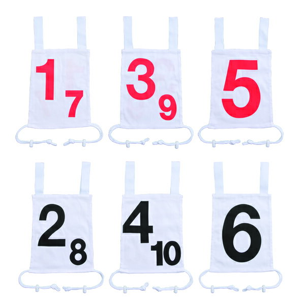 【ポイント最大10倍！】 ニチヨー NICHIYO リレーション用ゼッケン 3人制 ZR3