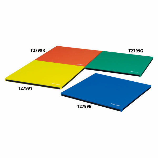 サイズ：90×90×厚さ4cm重量：1．1kg素材：外被／ナイロン、芯材／ポリエチレンフォーム軽量・連結・すべり止め台湾製外被にはナイロンを採用。緩衝性が高く、マット運動やキッズルームなど幅広くご使用いただけます。目的に合わせ連結（マジックテープ止）も可能。