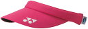 【4/30から5/6まで ポイント最大10倍!】 ヨネックス YONEX テニス ウィメンズベリークールサンバイザー 帽子 キャップ UVカット 紫外線カット ...