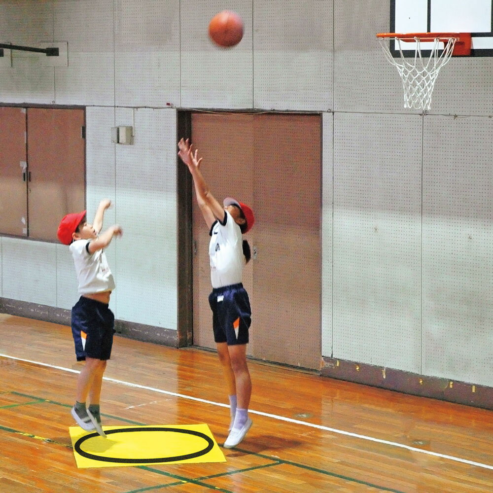 【12/1 ポイント最大15倍！】 トーエイライト バスケット バスケットシュートエリアシート バスケットボール バスケットシュートエリアシート 球技 ボール運動 シュート エリア シート 体育 授業 導入 ゲーム U7032