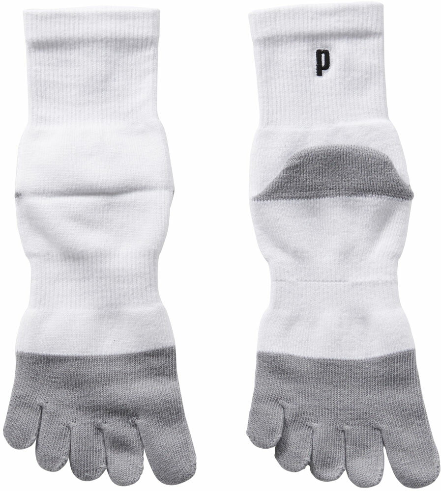 【11/30 ポイント最大12倍!】 プリンス Prince テニス メンズ5本指ソックス ソックス 靴下 部活 チーム クラブ活動 練習 吸汗速乾 スベリ止め...