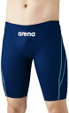 【4/30から5/6まで ポイント最大10倍!】 アリーナ arena スイミング ボーイズ 競泳用水着 ジュニアハーフスパッツ 水泳 ARN1022MJ NV...