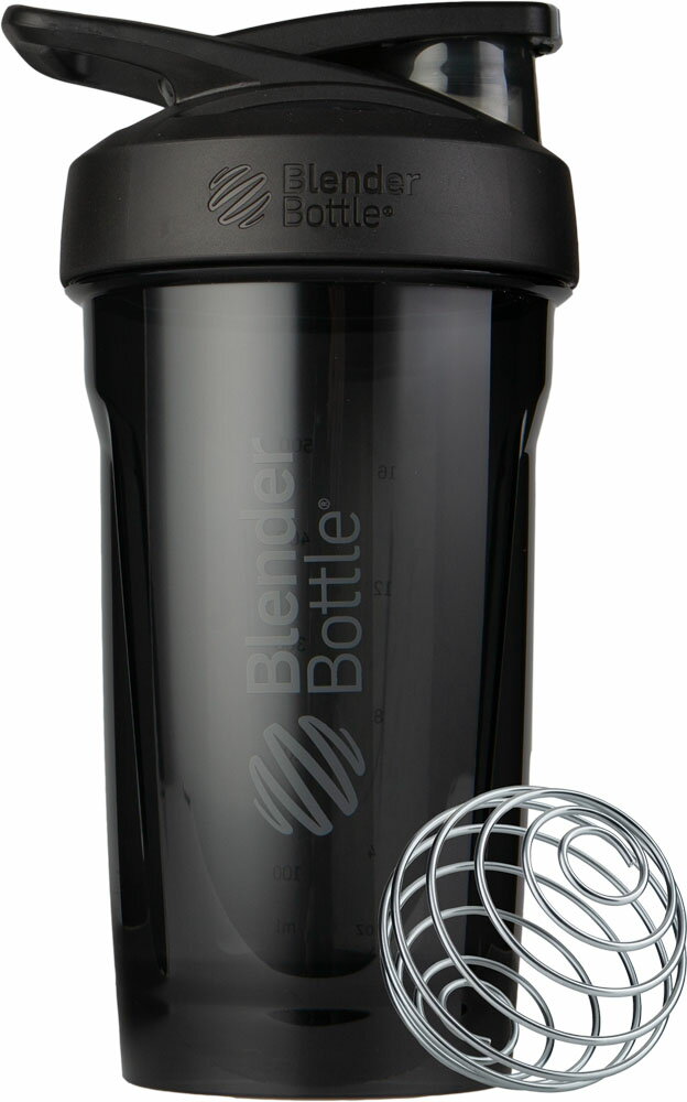 ڥݥȥå桪 Blender Bottle ֥ܥȥ ȥ顼 ȥ饤 24oz Strada Tritan ܥȥ  ܥǥ  եåȥͥ ݡ BBSTT24 BK