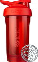 y|CgAbvIz Blender Bottle u_[{g Xg[_ gC^ 24oz Strada Tritan {g VFCJ[ {fBPA W tBbglX X|[c BBSTT24 RD