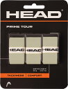 【ポイントアップ中！】 HEAD ヘッド テニス グリップテープ オーバーグリップ プライムツアー シングルパック 3本入り PRIME TOUR 3P OVERGRIP 285621 GR