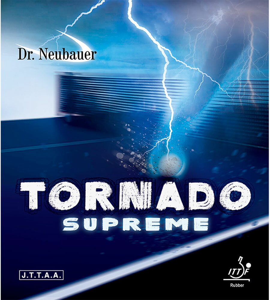  ドクトル ノイバウア Dr．Neubauer 卓球 回転系表ソフトラバー トルネードスプリーム TORNADO SUPREME 1201 BK