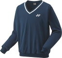 【5/18まで ポイント最大10倍!】 ヨネックス YONEX テニス ユニトレーナー アウター トップス 長袖 Vネック 部活 練習 トレーニング チーム 移...