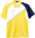 【5/18まで ポイント最大10倍!】 ルーセント LUCENT テニス Uni ゲームシャツ イエロー 黄色 半袖シャツ Tシャツ メンズ レディース 男性用...