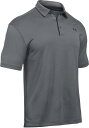 【7/26 2時まで ポイント最大15倍!】 アンダーアーマー UNDER ARMOUR ゴルフ UA テック ポロ メンズ 半袖 ポロシャツ トップス 抗菌防臭 ストレッチ 伸縮性 部活 練習 トレーニング フィットネス 運動 大会 ラウンド 吸汗 速乾 1290140 040