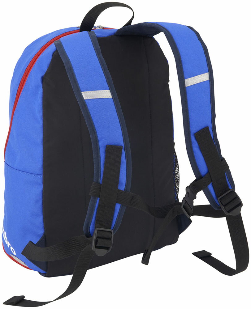 【12/1限定 P最大26倍!】 UMBRO アンブロサッカージュニアフットボールバックパック カバン リュック ジュニア 学童 子供 キッズ ボール用ネット付き 撥水性 収納性 再起反射板UJS1200JBLUバーゲン サッカー 用品 セール