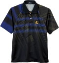 【5/18まで ポイント最大10倍!】 ルーセント LUCENT テニス Uni ゲームシャツ ブラック 黒色 半袖シャツ Tシャツ メンズ レディース 男性用...