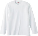 【9/11 2時まで ポイント最大10倍!】 ユナイテッドアスレ UnitedAthle 5.6オンス ロングスリーブTシャツ アダルト ホワイト 501001WX 1