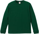 【ポイントアップ中！】 UnitedAthle ユナイテッドアスレ 5．6oz L／S Tシャツ 1．6インチリブ 501101C 497