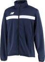 【6/30まで ポイント最大10倍!】 ニューバランス New Balance サッカー ウォームアップジャケット メンズ トップス アウター フットボール 移動着 部活 練習 トレーニング 合宿 スポーツウェア フィットネス 通学 デイリー JMJF9403 NV