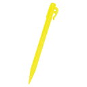 【5/23から ポイント最大10倍!】 キャプテンスタッグ CAPTAIN STAG アウトドア PC.フックペグ30cm 1本 蛍光イエロー M9719