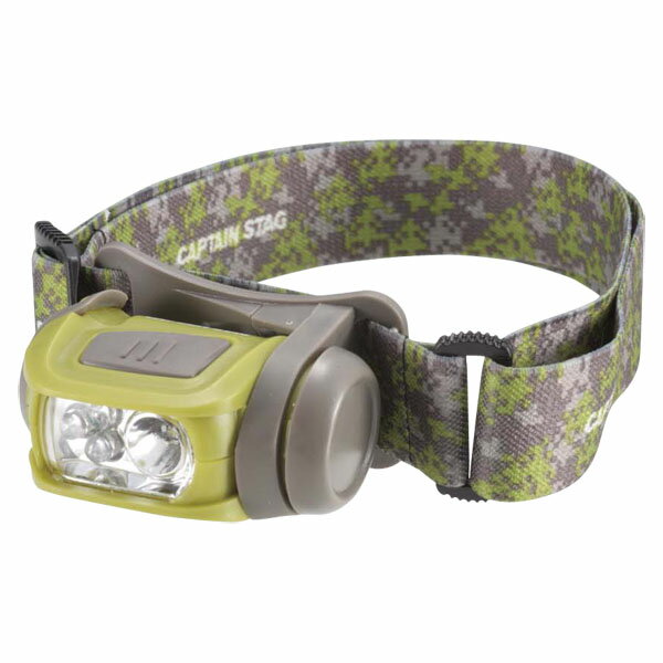 【11/20から ポイント最大12倍！】 キャプテンスタッグ CAPTAIN STAG アウトドア ギガフラッシュ LEDヘッドライト モザイク 照明 ライト キャンプ BBQ バーベキュー 防災 停電対策 防災グッズ 災害対策 台風対策 UK3020