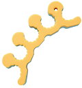 【5/18まで ポイント最大10倍!】 アカイシ AKAISHI ピンブリッジ イエロー フットケア リラックス リフレッシュ マッサージ用品 足指 抗菌剤入り...