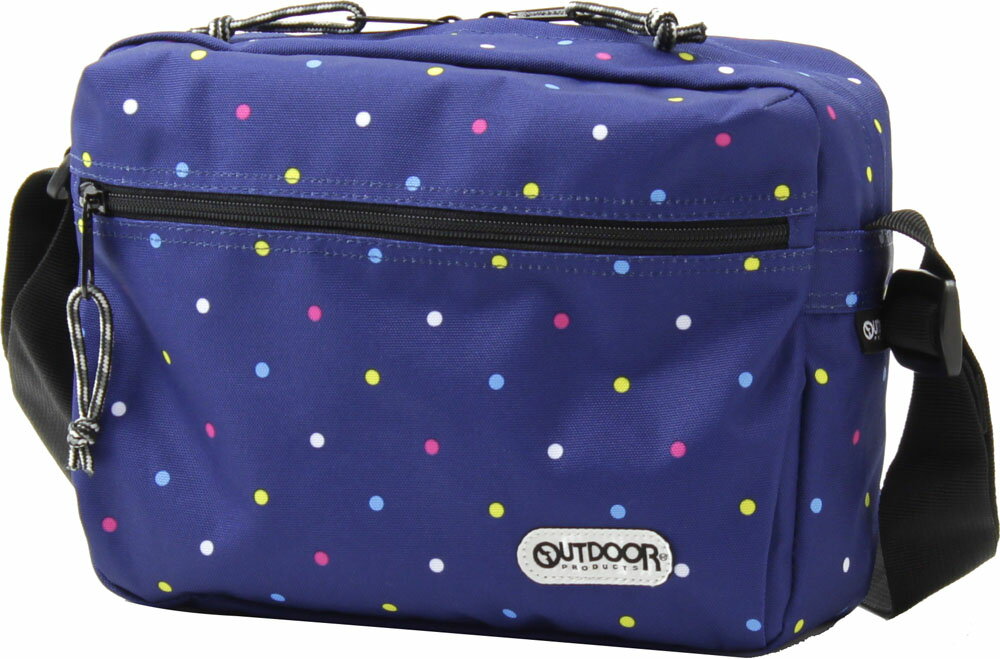 【11/20から ポイント最大12倍！】 アウトドアプロダクツ OUTDOOR PRODUCTS 横型ショルダー ドット柄 6231980