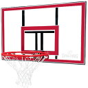 【7/26 2時まで ポイント最大15倍!】 スポルディング SPALDING バスケット 【メーカー直送品】 44インチ ポリカーボネイトコンボ バスケットボール ゴール バスケットゴール バスケットボールリング バスケ 屋根設置 ポール設置 屋外 791351CN