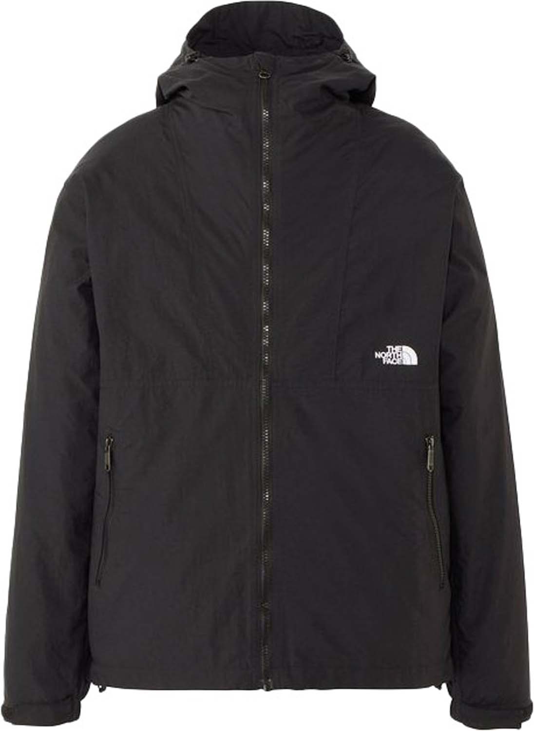 【ポイントアップ中！】 THE　NORTH　FACE ノースフェイス アウトドア コンパクトジャケット メンズ Compact Jacket アウター 上着 シェルジャケット フード付き 軽量 撥水 防風 登山 トレッキング キャンプ 男性 NP72230 K