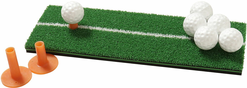 【11/27 2時まで ポイント最大12倍！】 タバタゴルフ Tabata GOLF ゴルフ ショットマット282 ボール+ゴムティーセット メンズ レディース グッズ 小物 ゴルフマット ゴルフ練習用マット ゴルフ 練習 マット GOLF 自主練 GV8006