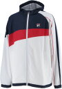 【ポイントアップ中！】 FILA フィラ テニス テニス ウィンドウェア ウィンドアップパーカー アウター フルジップ ウインドブレーカー 撥水 部活 練習 トレーニング チームウェア メンズ レディース VM7013 20