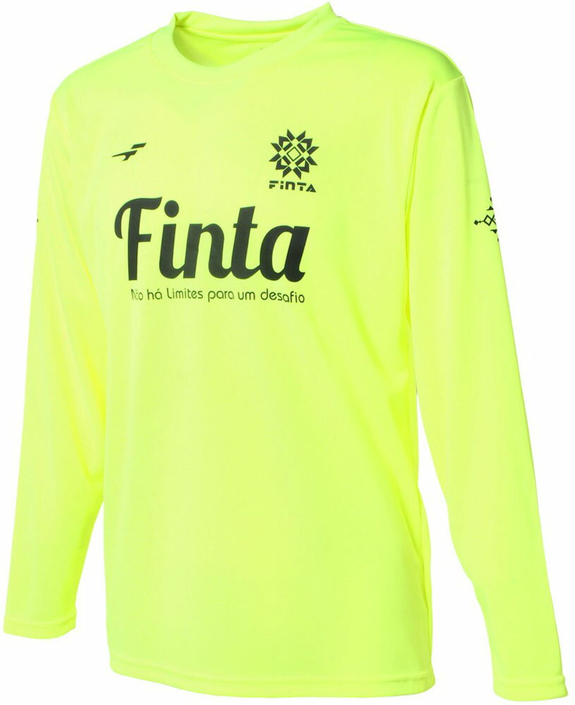 【12/3 20時から ポイント最大15倍!】 フィンタ FINTA サッカー L/SプラクティスTシャツ FT8818 4200