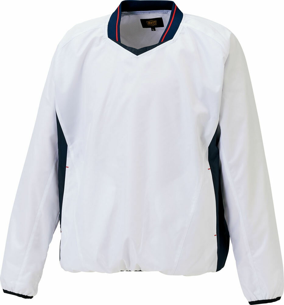 【11/30 ポイント最大12倍！】 ゼット ZETT ZETT アウターウェア 少年用 長袖Vネックジャンパー ベース..