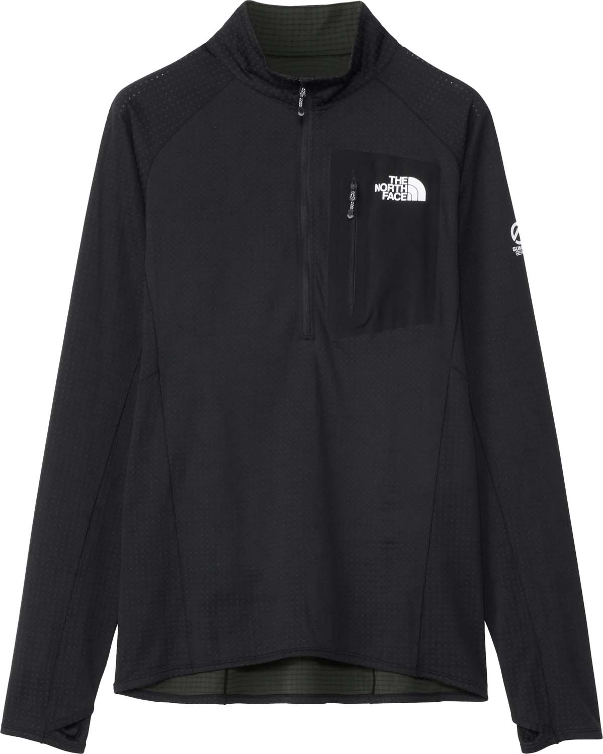 【ポイントアップ中！】 THE　NORTH　FACE ノースフェイス アウトドア エクスペディションドライドットジップハイ Expedition Dry Dot Zip High メンズ レディース トップス 保温 ジップアップ 撥水ドライ NT12122 K