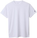 【ポイントアップ中！】 Champion チャンピオン ショートスリーブTシャツ メンズ SHORT SLEEVE T－SHIRT 半袖 トップス 無地 吸汗速乾 抗菌防臭 バスケ チーム 部活 練習 トレーニング C3XS395 010