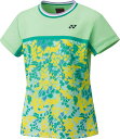 【5/9から ポイント最大10倍!】 ヨネックス YONEX テニス ウィメンズゲームシャツ 半袖 トップス ユニフォーム UVカット 吸汗速乾 制電 試合 ゲ...