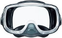 【8/24 20時から ポイント最大15倍!】 リーフツアラー Reef Tourer マリン シリコーン製 排水弁付き3眼マスク 大人用 RM33Q BKBK