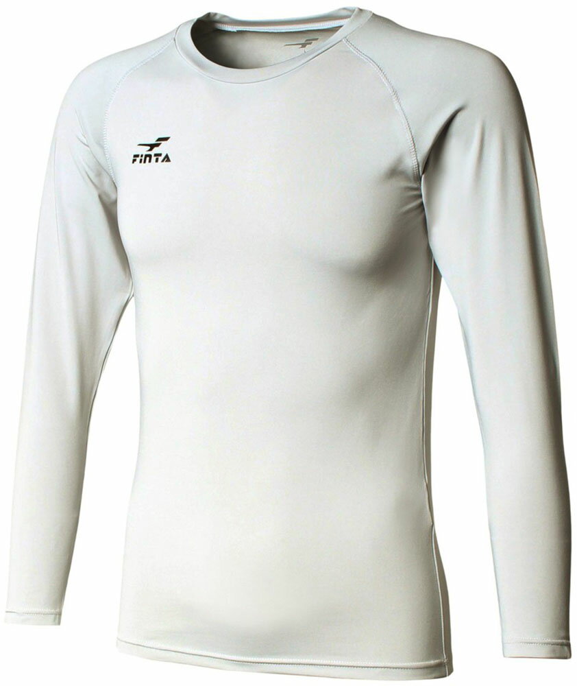 【11/20から ポイント最大12倍！】 フィンタ FINTA サッカー ストレッチL/Sクルーネックアンダーシャツ インナーウェア 長袖 大人用 ロングスリーブ 着替え 丸首 学生 社会人 部活動 クラブ活動 サークル FT5997 0300